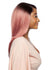 Cancer RCLD204 Red Carpet It's Your Lucky Day Synthetic Straight Lace Part Wig - SR4/RosePink Side View